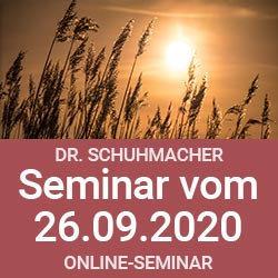 Seminar-Aufzeichnung - 26.09.2020 - Dr. Schuhmacher